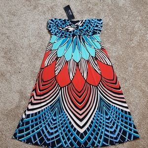 Nicole strapless sundress. Size small